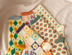 Floral Print Crew Socks – Kawaii Cotton Winter Hosiery for Women