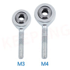 Fisheye Ball Bearing Rod Ends – M3 M4 Female Thread for 3D Printer Parts