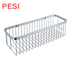 Stainless Steel Corner Shower Caddy – Rustproof Wall Mount for Bathroom Storage