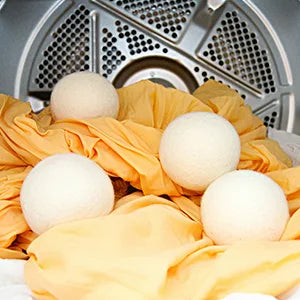Wool Dryer Balls – 7cm Natural Fabric Softener for Laundry Washing