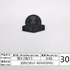 Self-Adhesive PU Leather Patches – Round Repair Appliques for Clothing and Bags