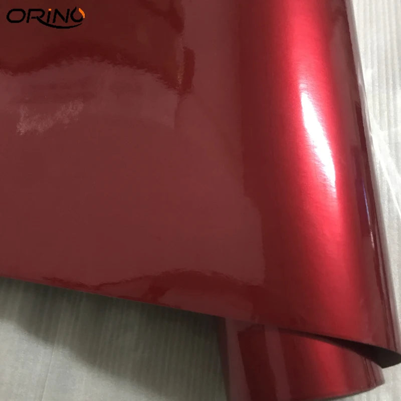 Metallic Candy Vinyl Car Wrap – Glossy Glitter Film for Vehicle Decoration