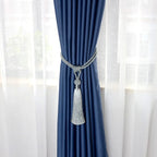 Handmade Tassel Curtain Tieback – Decorative Drapery Holdback for Home Decor