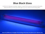 T5 UV Blacklight Tube – 8W 365nm Ultraviolet Lamp for Money Detection and Decor