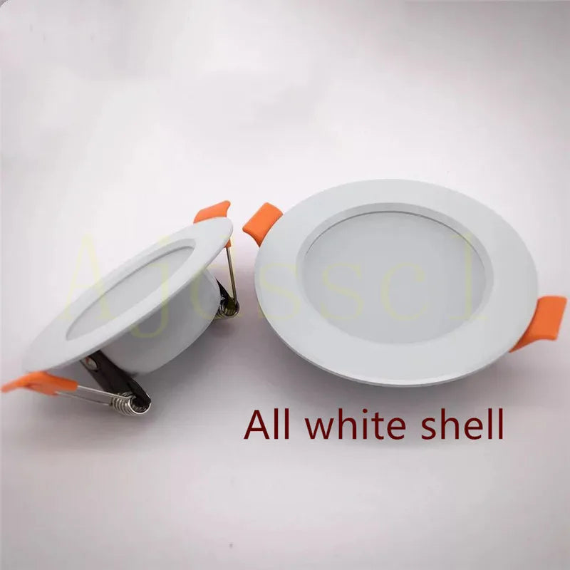 Dimmable LED Recessed Downlight – Tri-Tone Ceiling Spot for Home Lighting