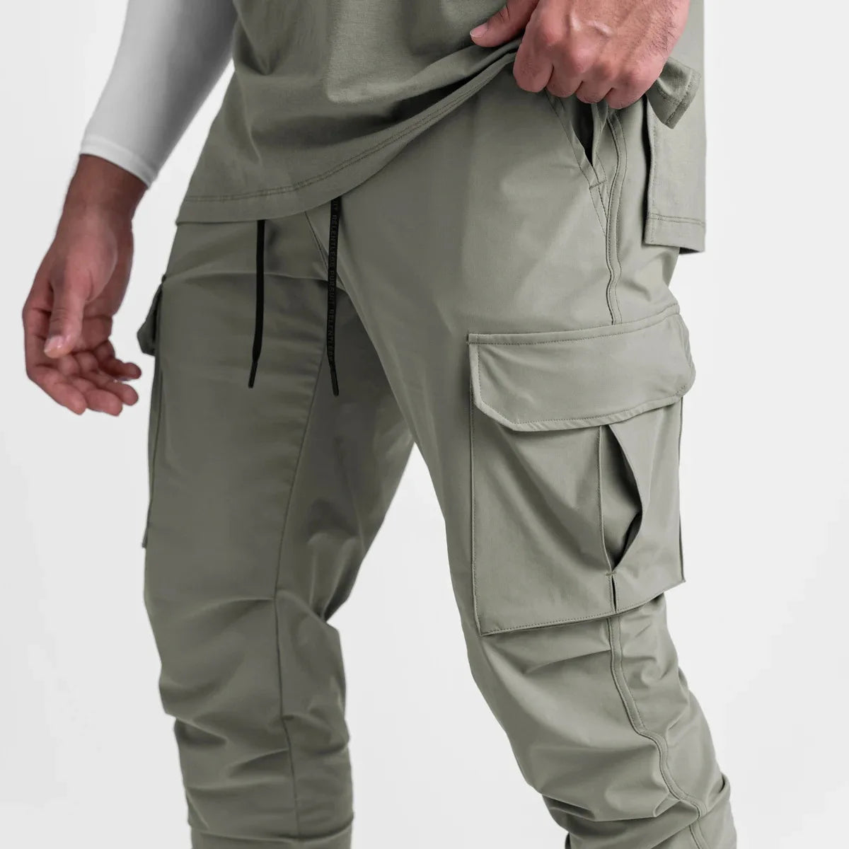 Camouflage Fitness Trousers – Stretchy Quick-Dry Pants for Running and Gym