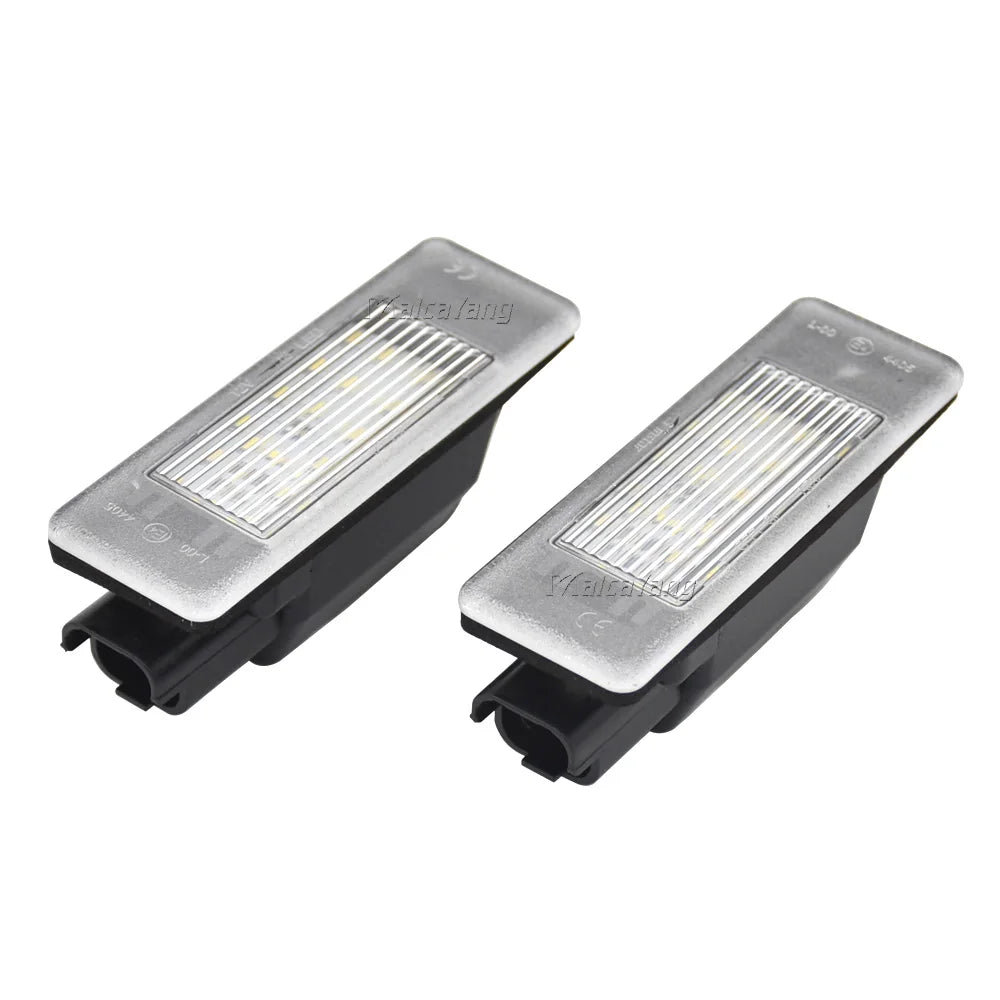 LED License Plate Lights – Bright Number Tag Lamps for Peugeot Vehicles