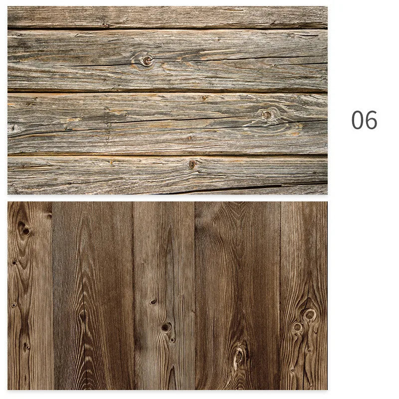 Marble Wood Grain Photography Backdrop – 57x87cm Waterproof Studio Props