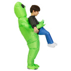 Inflatable Alien Monster Suit – Green Cosplay Costume for Adult Parties