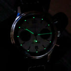 Sugess 1963 Mechanical Chronograph Watch – Sapphire Pilot Style for Men