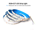 RGBCCT LED Strip Light – Waterproof Flexible Lighting for Home Decor