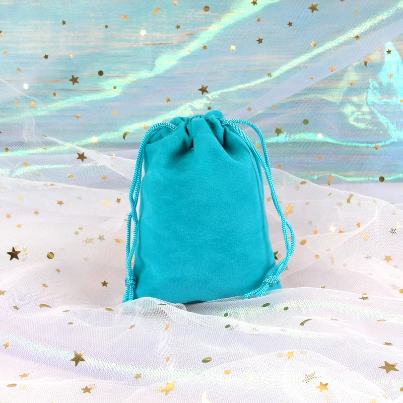 Velvet Drawstring Jewelry Bags – Soft Gift Pouches for Wedding Packaging