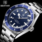 Automatic Mechanical Wristwatch – Stainless Steel for Business Men