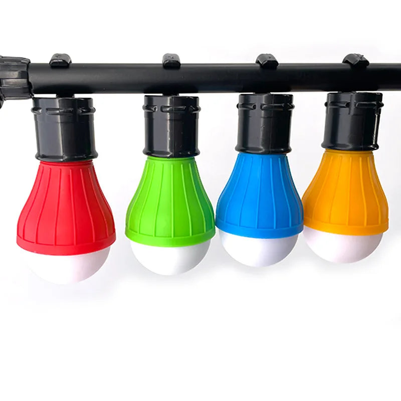 Portable LED Hanging Lantern – Soft Light Bulb for Camping and Fishing