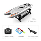 High Speed RC Racing Boat – 2.4G Dual Motor Watercraft for Kids