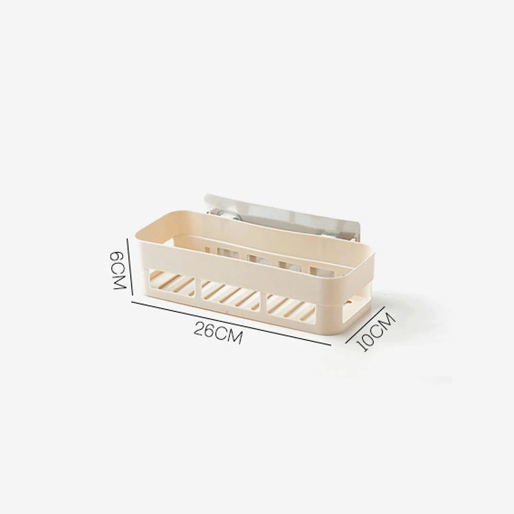 Adhesive Corner Shower Shelf – Wall Mounted Storage for Bathroom and Kitchen