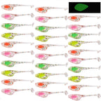 Luminous Silicone Fishing Lures – 5cm Floating Swimbaits for Trout Fishing