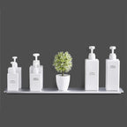 Aluminum Wall Storage Shelf – Bathroom Mirror Organizer for Shower Room