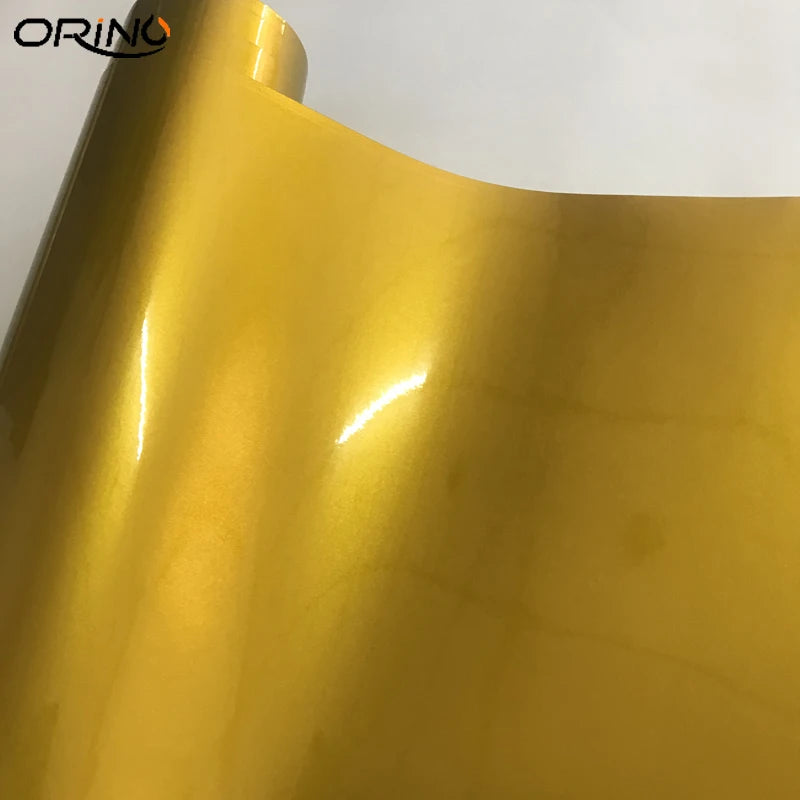 Metallic Candy Vinyl Car Wrap – Glossy Glitter Film for Vehicle Decoration