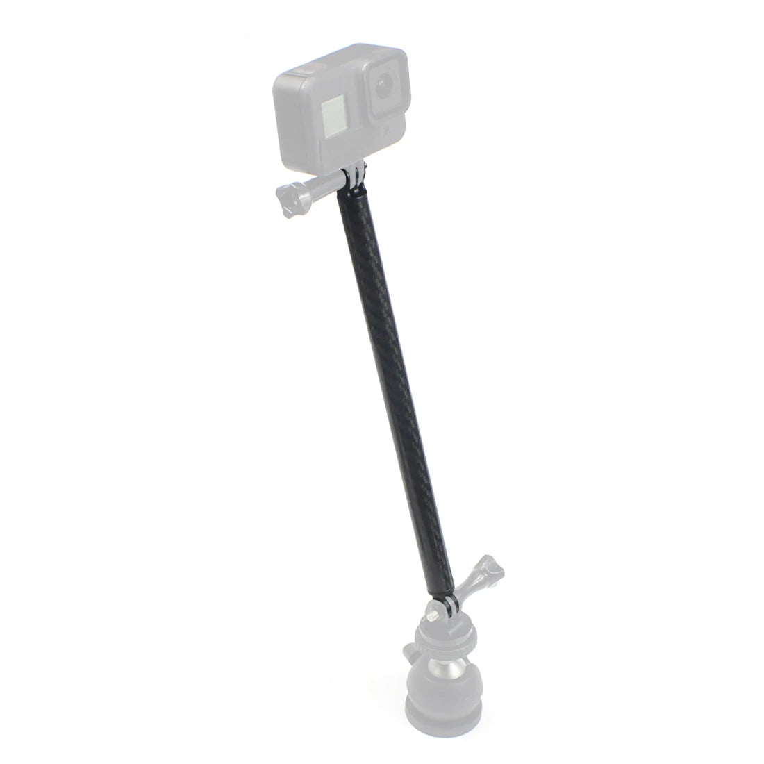 Carbon Fiber Helmet Extension Arm – Selfie Mount for GoPro and Insta360