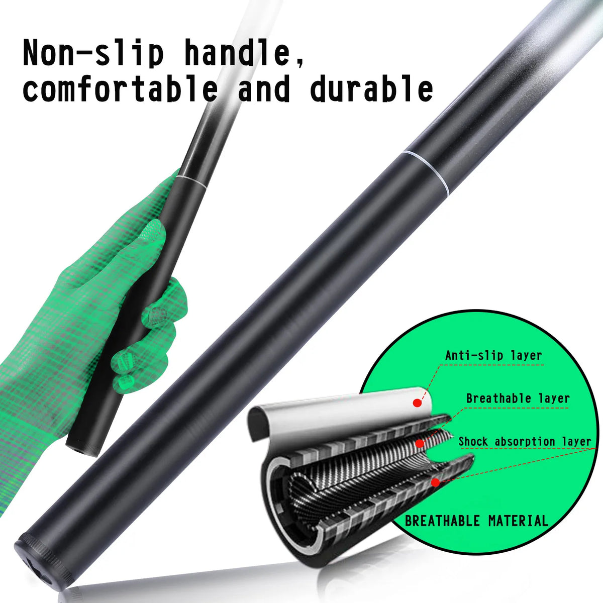 Telescopic Carp Fishing Rod – Lightweight Portable Pole for Outdoor Angling