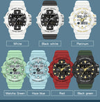 Digital Sports Watch – Waterproof LED Military Timepiece for Outdoor Men
