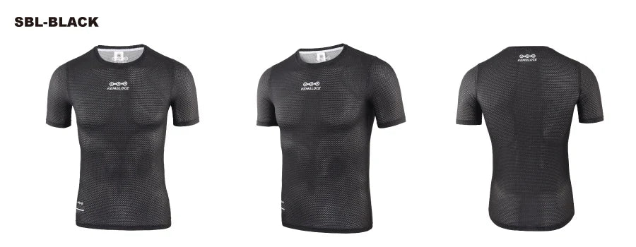 Breathable Mesh Cycling Base Layer – Short Sleeve Undershirt for MTB Biking