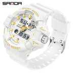 Digital Sports Watch – Waterproof LED Military Timepiece for Outdoor Men