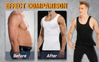 Compression Tank Top – Abdomen Slimming Body Shaper for Gynecomastia Support
