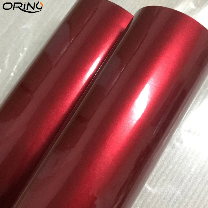 Metallic Candy Vinyl Car Wrap – Glossy Glitter Film for Vehicle Decoration