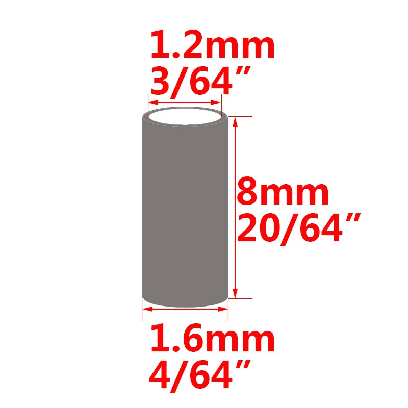 Copper Crimp Sleeves – Round Fishing Line Connectors for Rigging Tackle