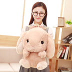 Plush Rabbit Crossbody Bag – Cute Kawaii Animal Shoulder Purse for Girls