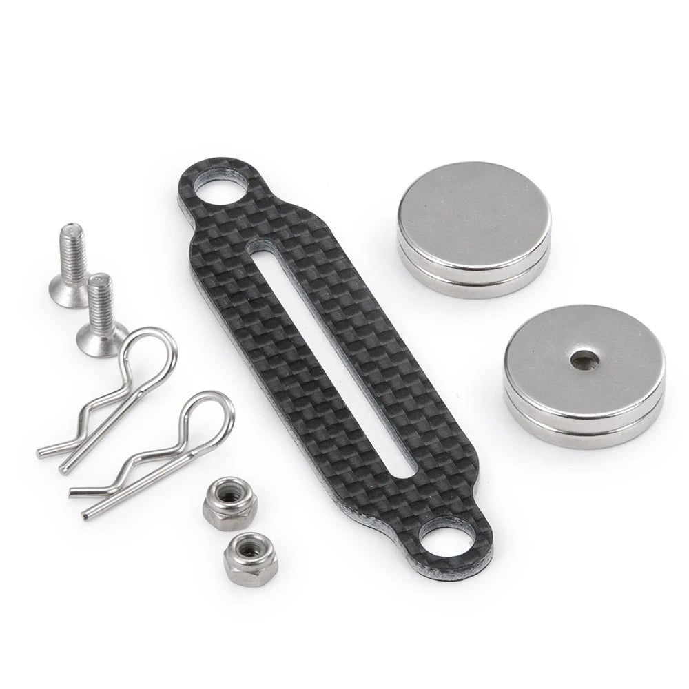 Carbon Fiber Magnetic Body Post for 1/10 RC Crawler Axial SCX10