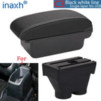 Center Console Armrest Box – Storage Organizer for Peugeot 208 2012-2018