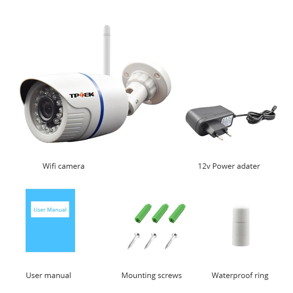 4MP Outdoor WiFi Security Camera – Wireless HD Surveillance for Home Protection