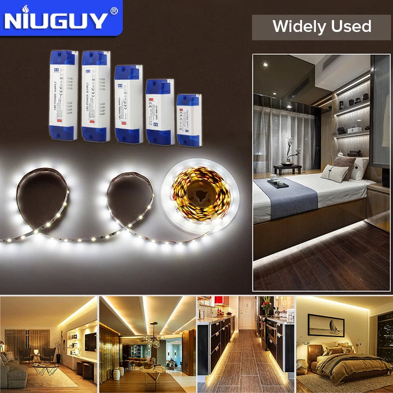 LED Lighting Transformer – Multi-Watt Power Adapter for LED Light Strips