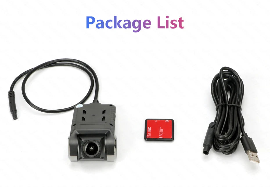 ADAS USB Dash Cam – Full HD Car DVR Camera for Android Navigation Head Units