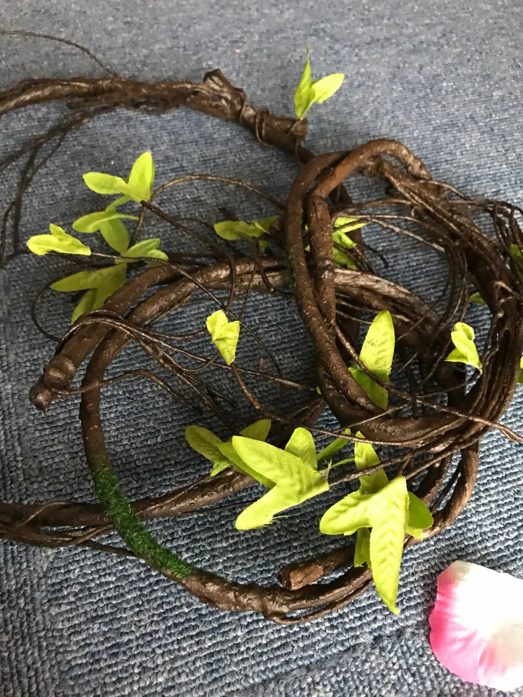 90cm Artificial Rattan Vine – Flexible Floral Branch for Wedding Decoration