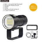 Underwater LED Photography Light – 20000LM Waterproof Video Torch for Diving