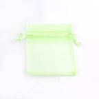 Organza Drawstring Pouches – Sheer Jewelry Gift Bags for Wedding Party Favors