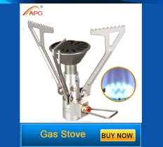 Portable Multi-Fuel Camping Stove – Liquid Gas Burner for Outdoor Cooking