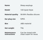 Silicone Ear Plugs – Noise Canceling Reusable Protection for Sleeping Travel