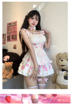 Maid Bunnygirl Cosplay Lingerie – Kawaii Roleplay Costume for Anime Parties
