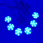 WiFi RGB LED Puck Lights – Dimmable Under Cabinet Lighting for Kitchen Decor