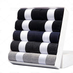 Cotton Blend Business Socks – Soft Breathable Footwear for Men Size 6.5-14