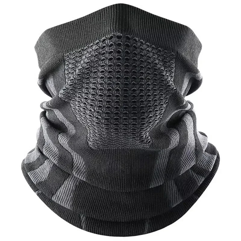 Windproof Neck Warmer Gaiter – Thermal Face Mask for Winter Outdoor Sports
