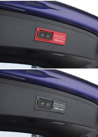 Tailgate Warning Sticker – Reflective Decal for Audi S-Line Trunk Access