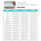 Waterproof Bamboo Mattress Cover – Cooling Fitted Sheet for Deep Bed Frames