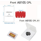 CPL Polarizing Camera Filter – Anti-Glare Lens Protection for 70mai Dash Cams