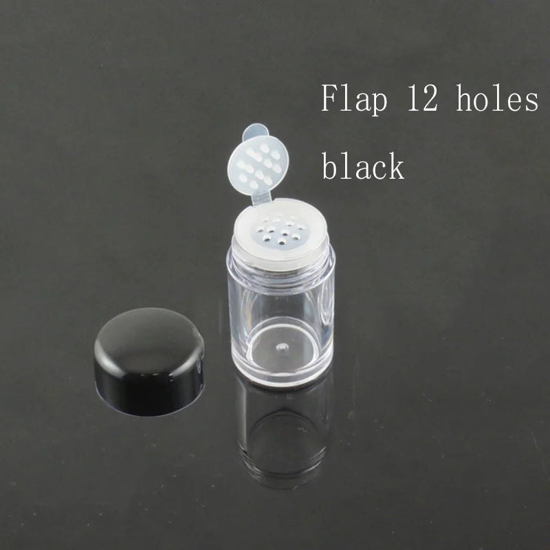 Portable Plastic Spice Jar – Mini Reusable Seasoning Bottle for Outdoor Camping